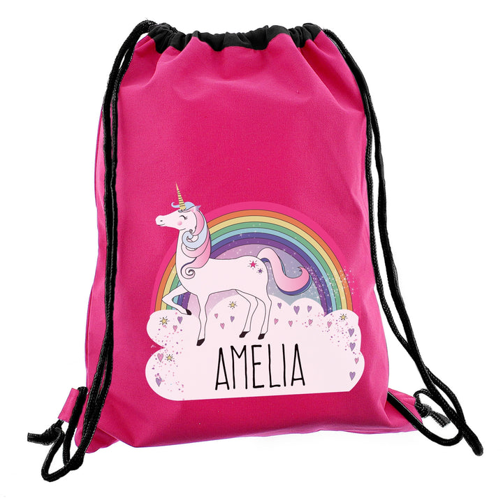 Personalised Unicorn Swim & Kit Bag in gift category 