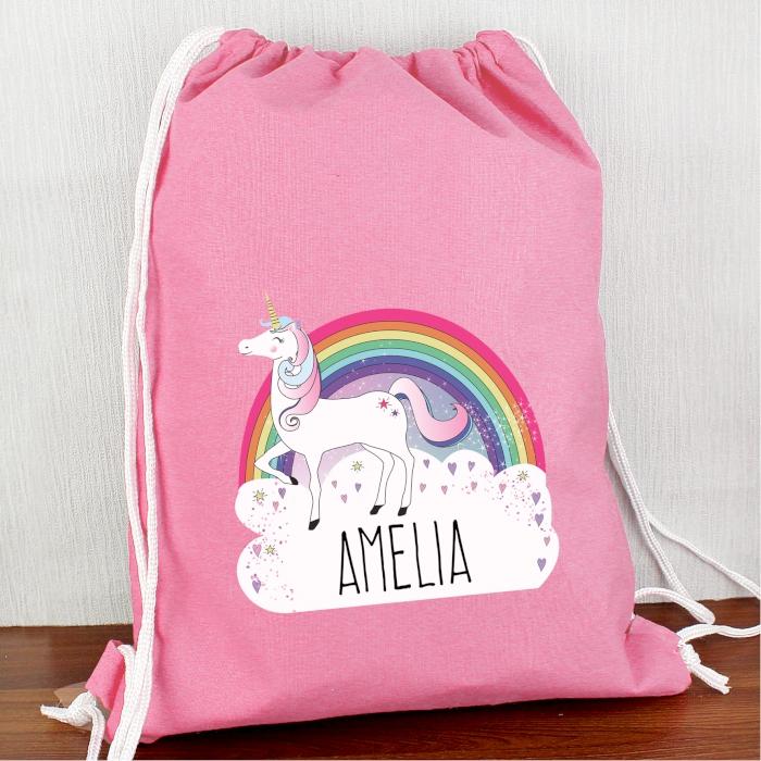 Personalised Unicorn Swim & Kit Bag in gift category 