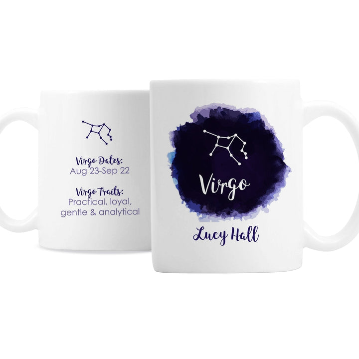 Personalised Virgo Zodiac Star Sign Mug (August 23rd - September 22nd) in gift category 