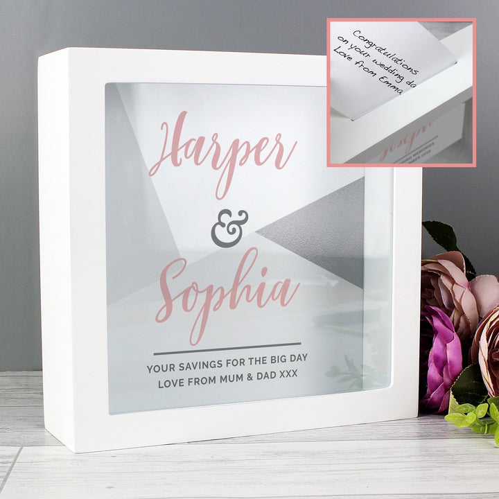 Personalised Wedding Fund and Keepsake Box in gift category 