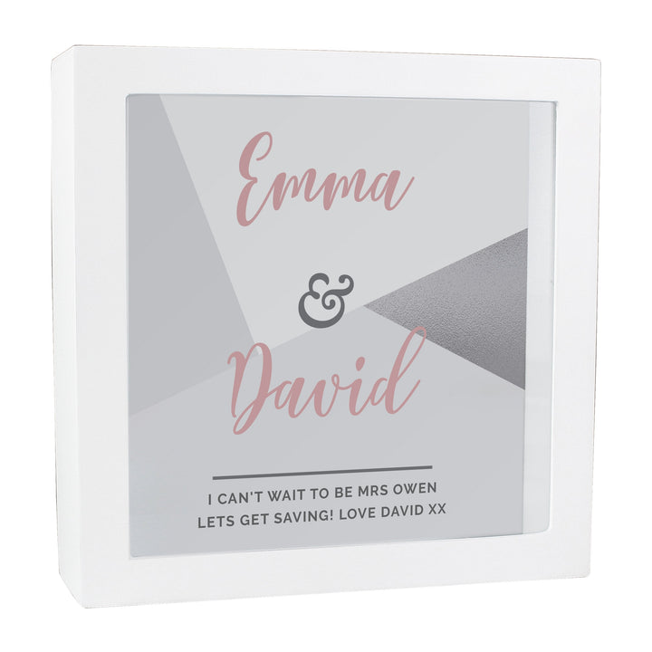 Personalised Wedding Fund and Keepsake Box in gift category 