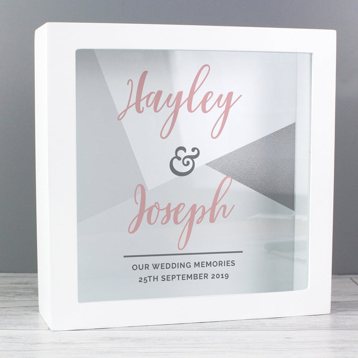 Personalised Wedding Fund and Keepsake Box in gift category 