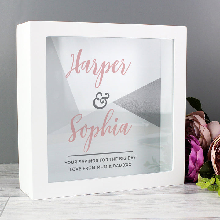 Personalised Wedding Fund and Keepsake Box in gift category 