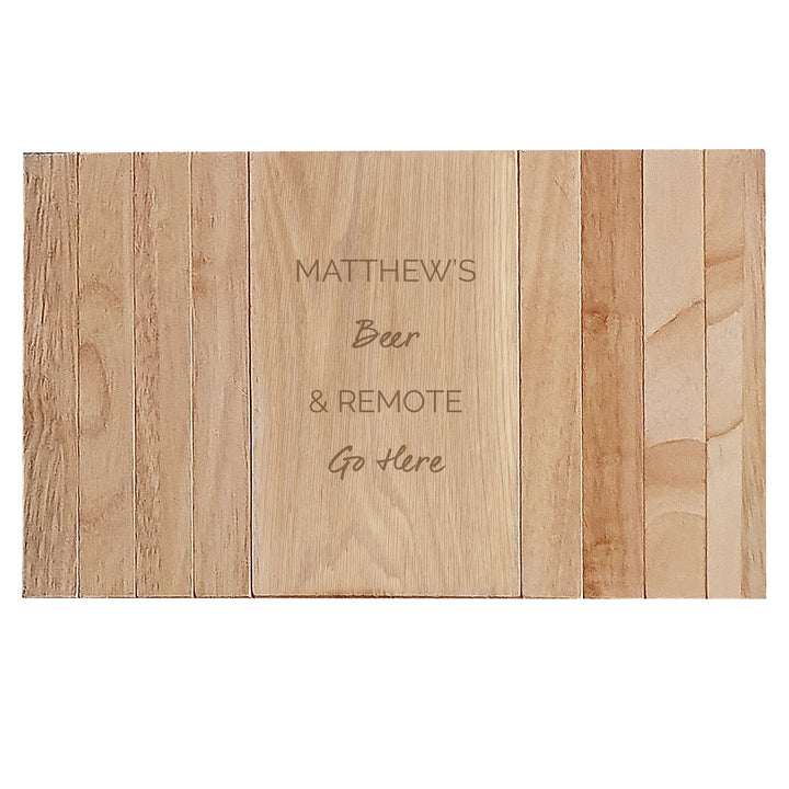 Personalised Wooden Sofa Tray in gift category 