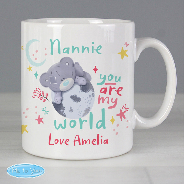 Personalised You Are My World Me To You Mug in gift category 