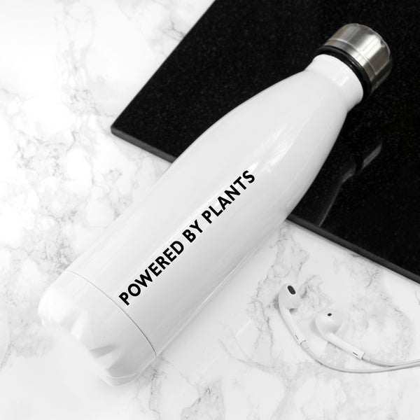 Powered by Plants - Mouthy Water Bottle in gift category Personalised Water Bottles