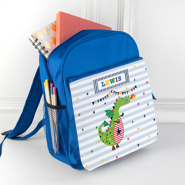 Personalised Children's Dragon Rucksack