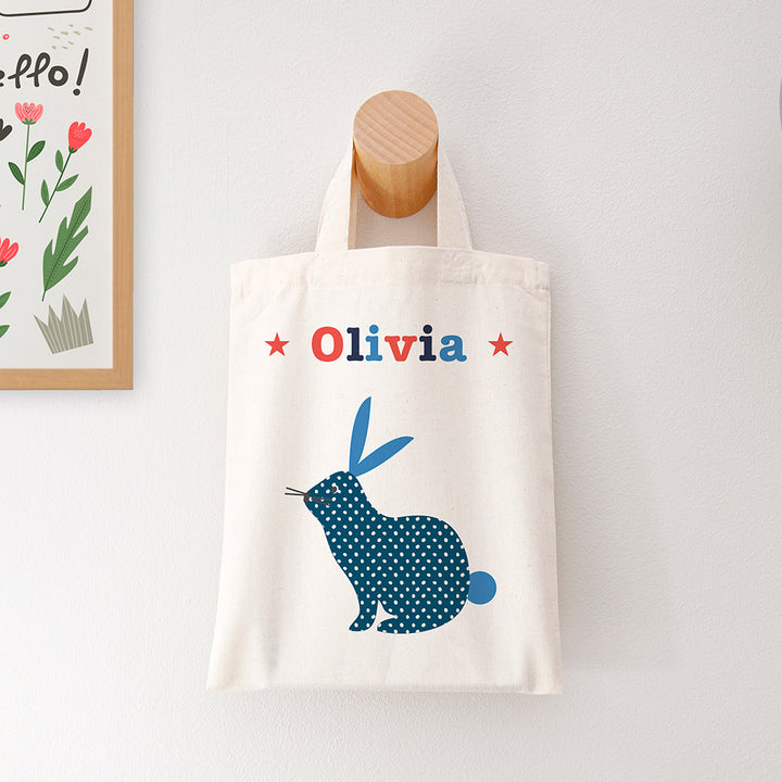 Personalised Child's Rabbit Gift Bag