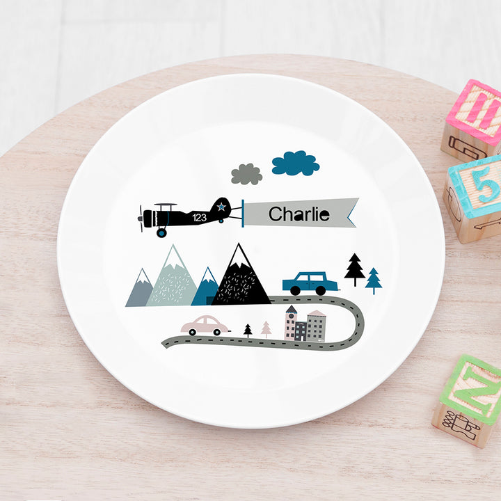 Buy Personalised Kids Adventure Dining Set available now at www.giftsfinder.co.uk