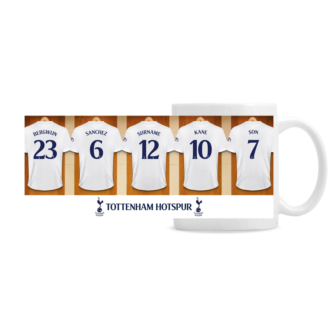 Tottenham Hotspur Football Club Dressing Room Mug - part of the Gifts Finder Personalised Mugs collection