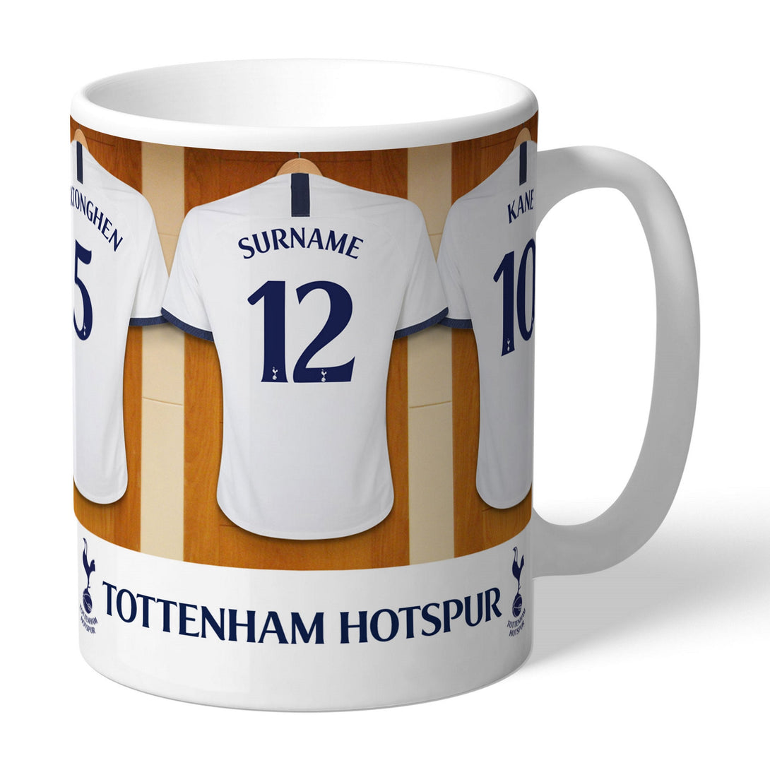 Tottenham Hotspur Football Club Dressing Room Mug - part of the Gifts Finder Personalised Mugs collection