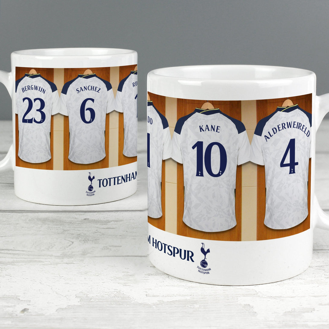 Tottenham Hotspur Football Club Dressing Room Mug - part of the Gifts Finder Personalised Mugs collection