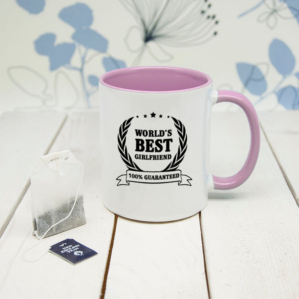 World's Best Girlfriend Mug (unpersonalised) in gift category Personalised Mugs