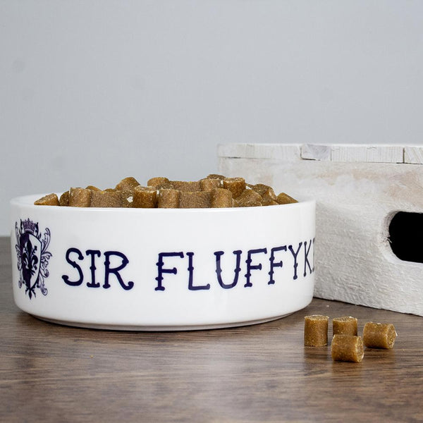 Personalised Sir Cat Bowl in gift category 