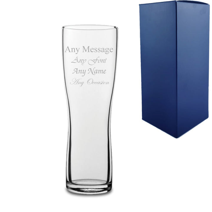 Engraved Aspen Pint Glass with Gift Box