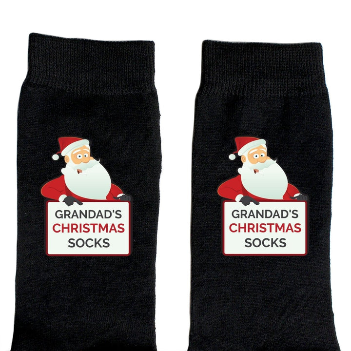 Personalised Santa Claus Christmas Socks in gift category 