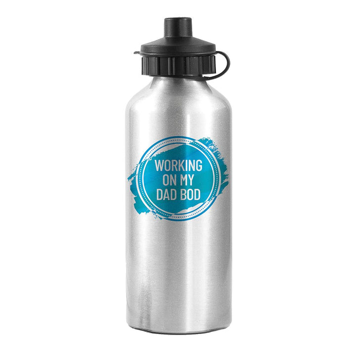 Personalised Silver Water Bottle in gift category 