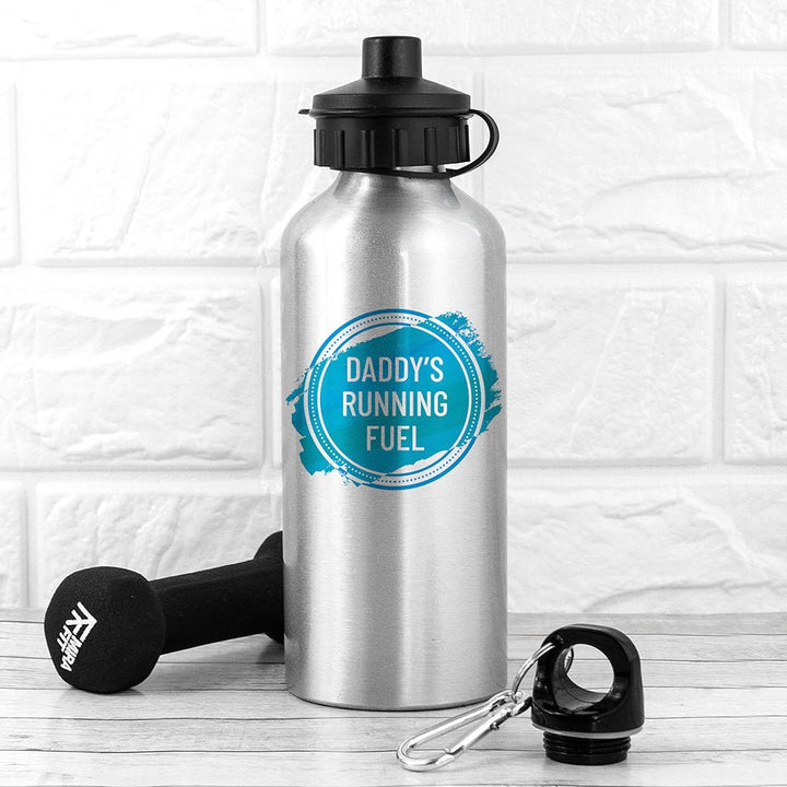 Personalised Silver Water Bottle in gift category 