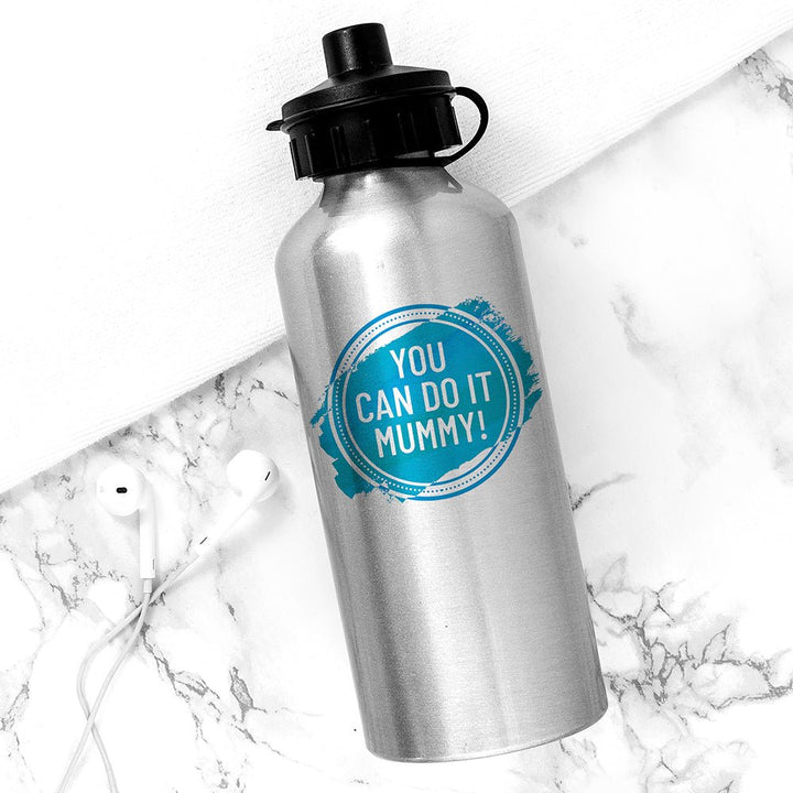 Personalised Silver Water Bottle in gift category 